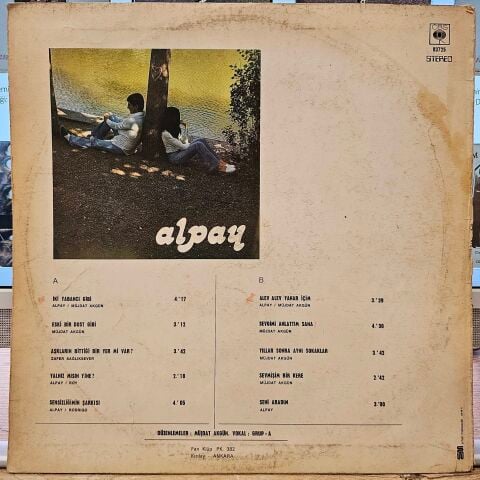 Alpay – Aşk LP PLAK