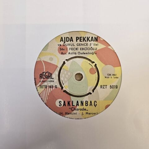 Ajda Pekkan – Oyalama Beni / Saklanbaç 45LİK PLAK