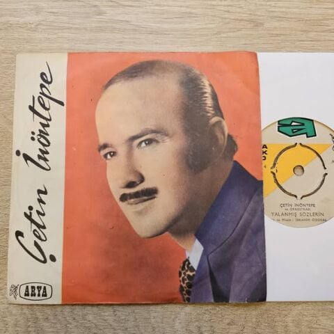 Çetin İnöntepe – Yalanmış Sözlerin / Ya Evet De Ya Hayır 45LİK PLAK