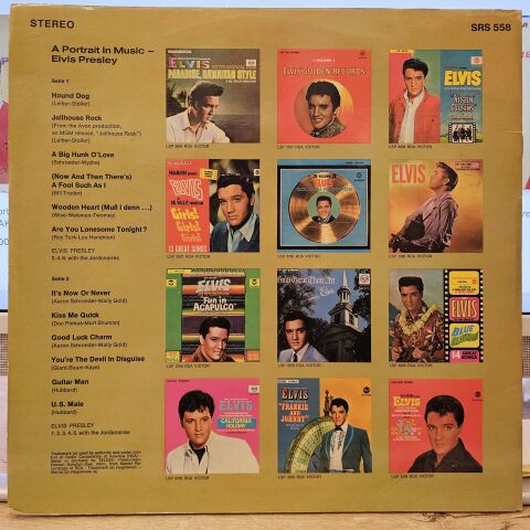 Elvis Presley – A Portrait In Music LP PLAK