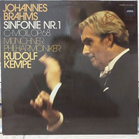 Brahms - Rudolf Kempe, Münchner Philharmoniker LP PLAK