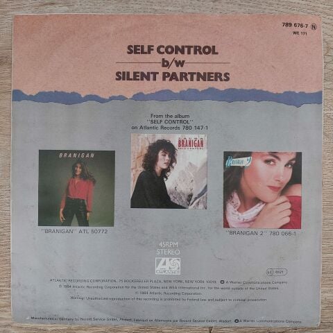 Laura Branigan – Self Control 45LİK PLAK
