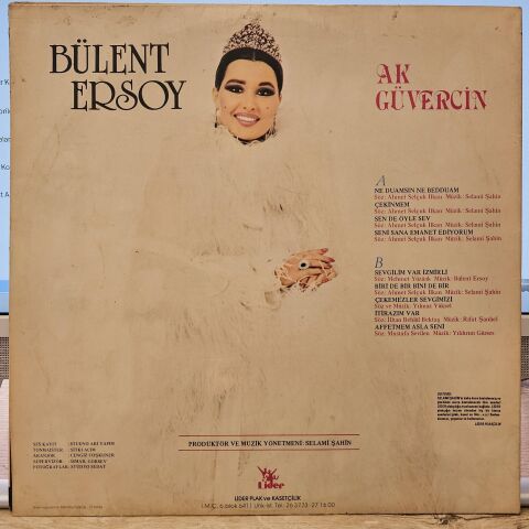 Bülent Ersoy – Ak Güvercin LP PLAK