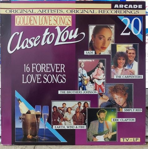 Various – Golden Love Songs Volume 20 - Close To You (16 Forever Love Songs) LP PLAK
