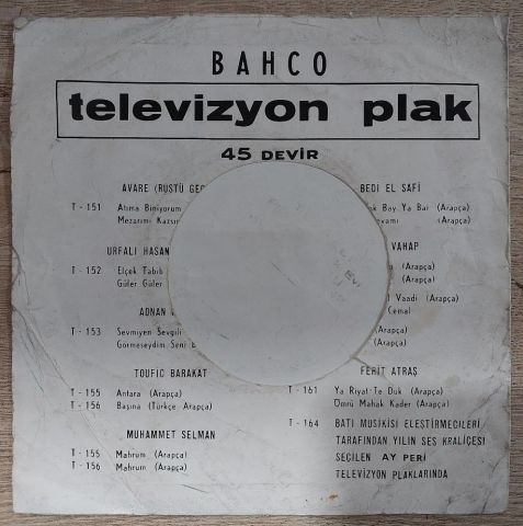 Gönül Yazar – Aşkım Bahardı / Senin Yüzünden 45LİK PLAK