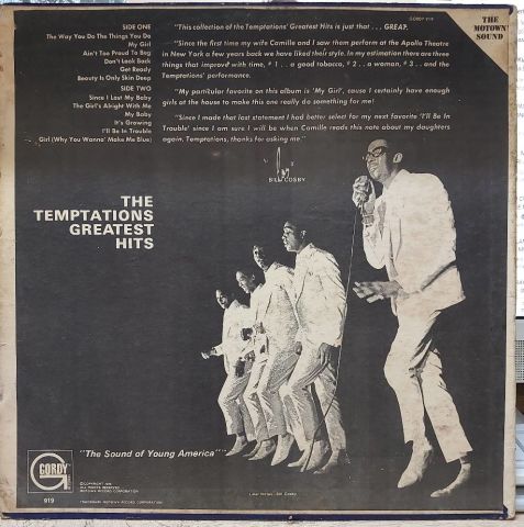 The Temptations – Greatest Hits LP PLAK