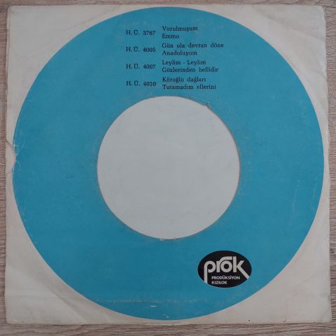 FİKRET KIZILOK - LEYLİM LEY KARA TREN 45LİK PLAK