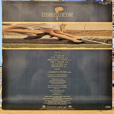 Vangelis – Chariots Of Fire LP PLAK