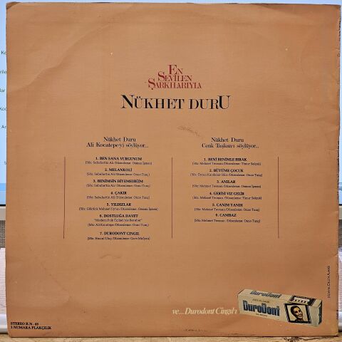 Nükhet Duru – En Sevilen Şarkılarıyla Nükhet Duru LP PLAK