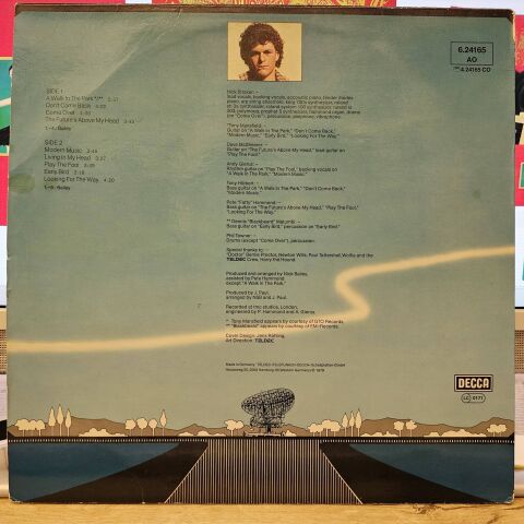Nick Straker Band – Future's Above My Head LP PLAK