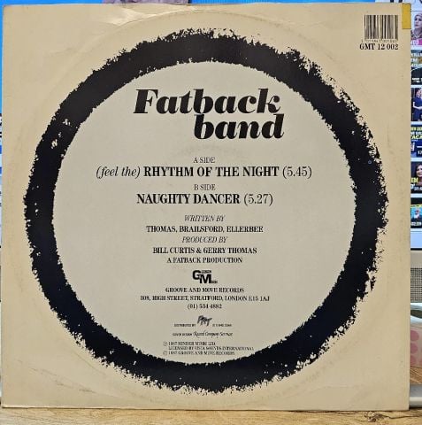 The Fatback Band – (Feel The) Rhythm Of The Night LP PLAK