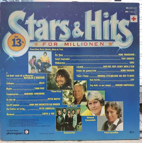 Various – Stars & Hits Für Millionen LP PLAK