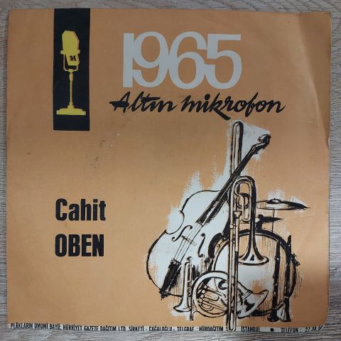 CAHİT OBEN - MAKARAM SARI BAĞLAR 45LİK PLAK