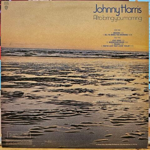 Johnny Harris – All To Bring You Morning LP PLAK