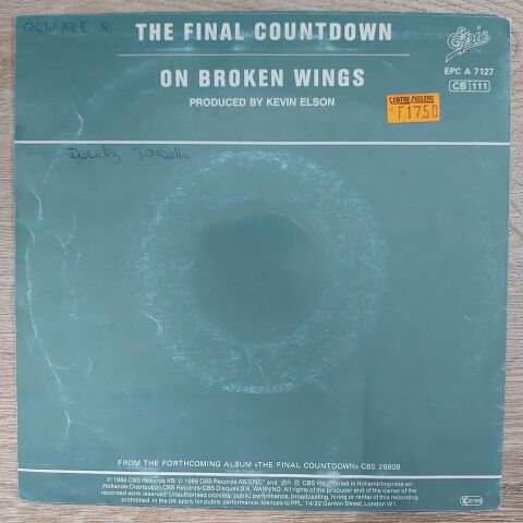 Europe – The Final Countdown 45LİK PLAK