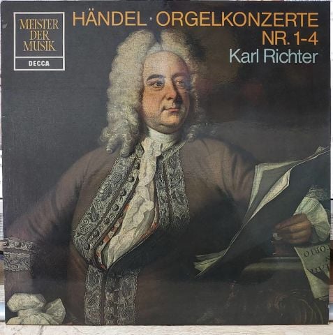 Händel, Karl Richter – Orgelkonzerte Nr. 1-4 LP PLAK