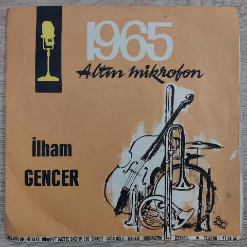 İLHAM GENCER - İSTANBUL 45LİK PLAK