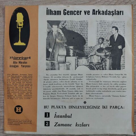 İLHAM GENCER - İSTANBUL 45LİK PLAK