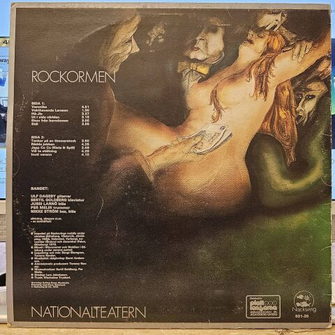 Nationalteatern – Rockormen LP PLAK