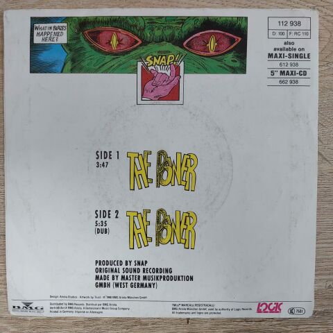 Snap! – The Power 45LİK PLAK