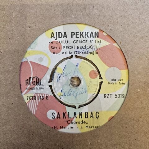 Ajda Pekkan – Oyalama Beni / Saklanbaç 45LİK PLAK