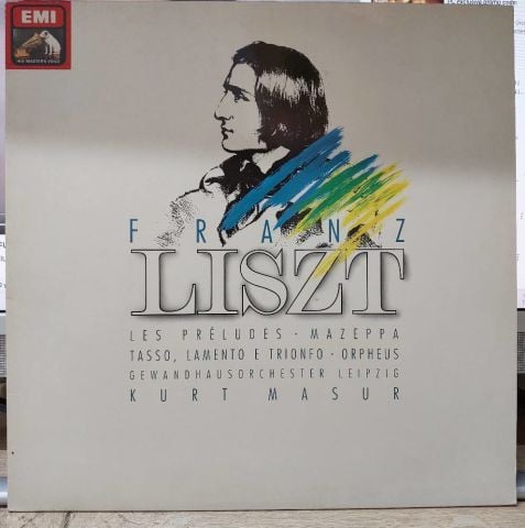 Franz Liszt - Gewandhausorchester Leipzig, Kurt Masur LP PLAK