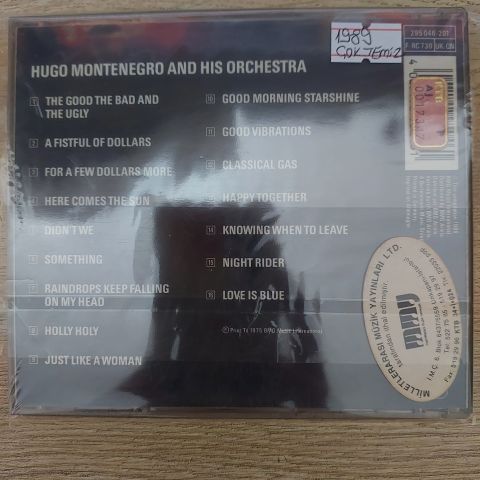 HUGO MONTENEGRO - AND HIS ORCHESTRA CD