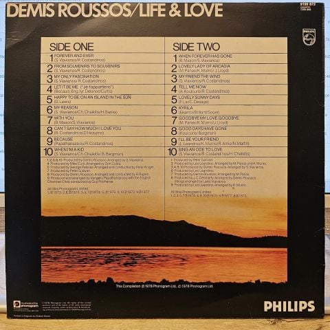 Demis Roussos – Life & Love LP PLAK