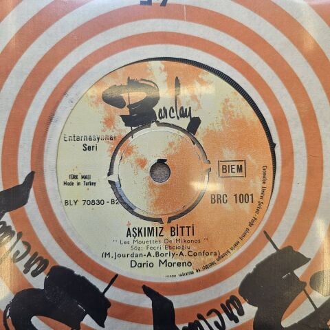 Dario Moreno – Her Akşam Sarhoş 45LİK PLAK