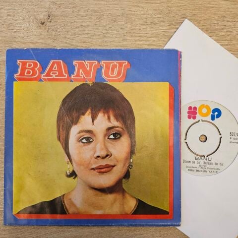 Banu – Ölsem De Bir Kalsam Da Bir / Buna Sevmek Denirse 45LİK PLAK