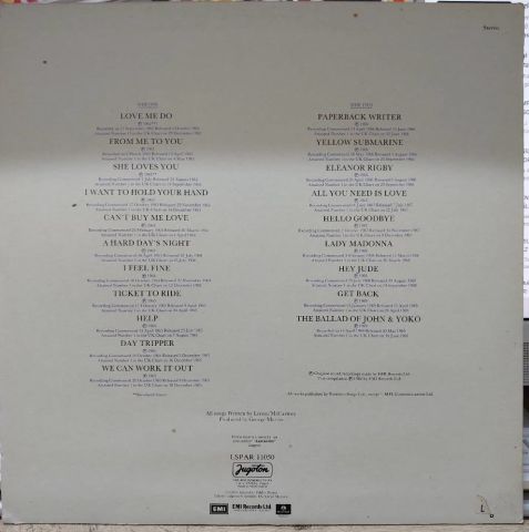 The Beatles – 20 Greatest Hits LP PLAK