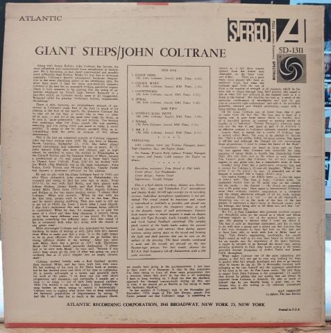 John Coltrane – Giant Steps LP PLAK