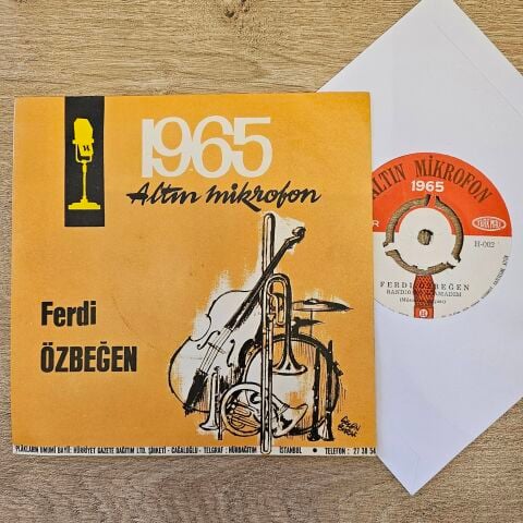 FERDİ ÖZBEĞEN - SANDIĞIMI AÇAMADIM 45LİK PLAK