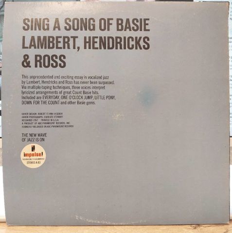 Lambert, Hendricks & Ross – Sing A Song Of Basie LP PLAK