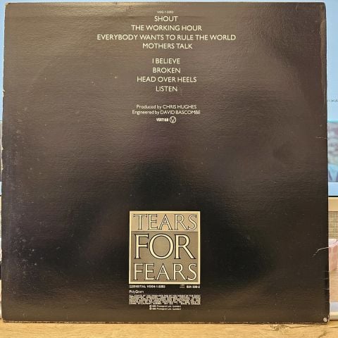 Tears For Fears – Songs From The Big Chair LP PLAK