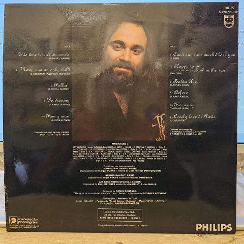 Demis Roussos – Happy To Be... LP PLAK