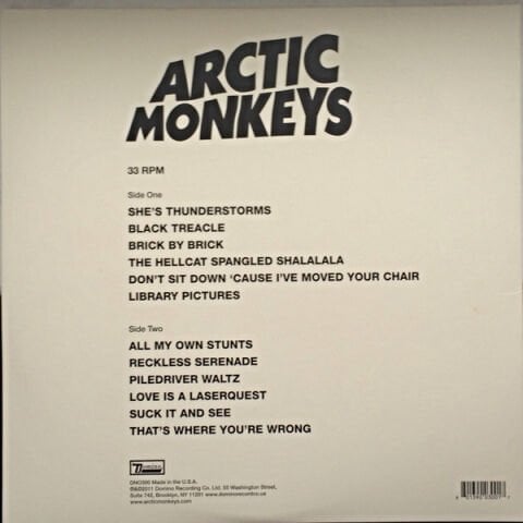 Arctic Monkeys – Suck It And See LP PLAK