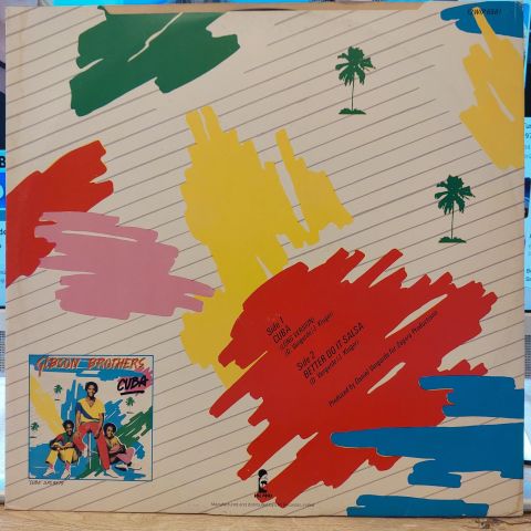 Gibson Brothers – Cuba / Better Do It Salsa LP PLAK