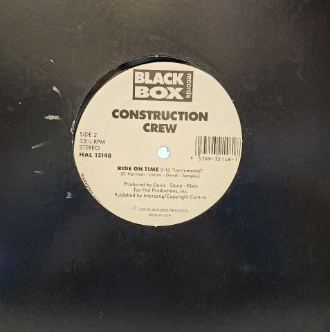 Construction Crew – Ride On Time LP PLAK