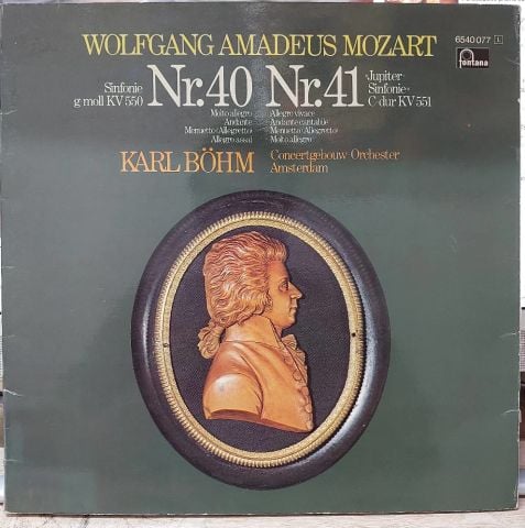 Mozart - Karl Böhm, Concertgebouw-Orchester Amsterdam LP PLAK