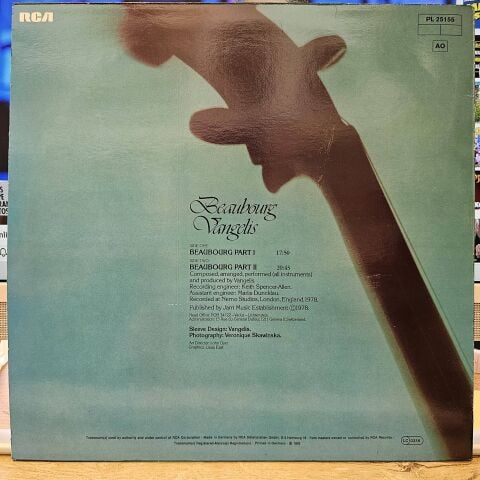 Vangelis – Beaubourg LP PLAK