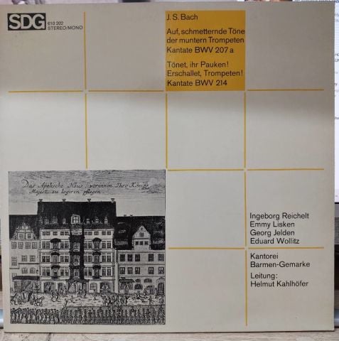 Johann Sebastian Bach  LP PLAK