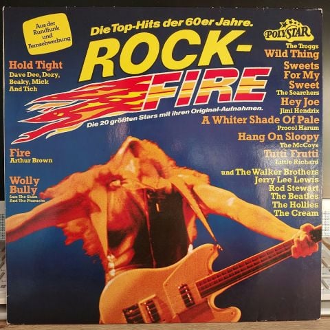 Various – Rock-Fire - Die Top-Hits Der 60er Jahre LP PLAK