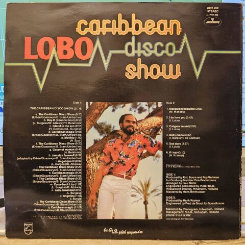 Lobo – Caribbean Disco Show LP PLAK