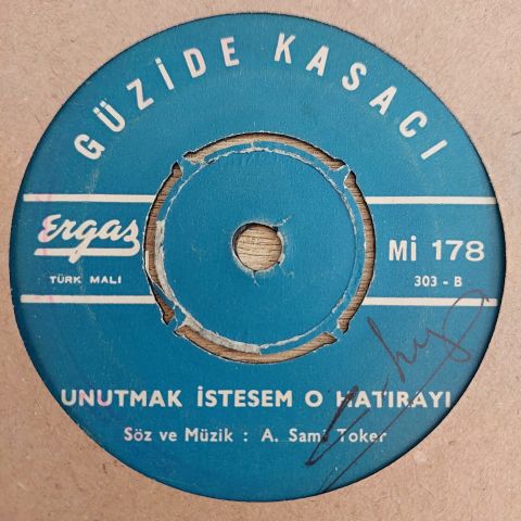 GÜZİDE KASACI - GÖZLERİMDE YÜZÜN 45LİK PLAK