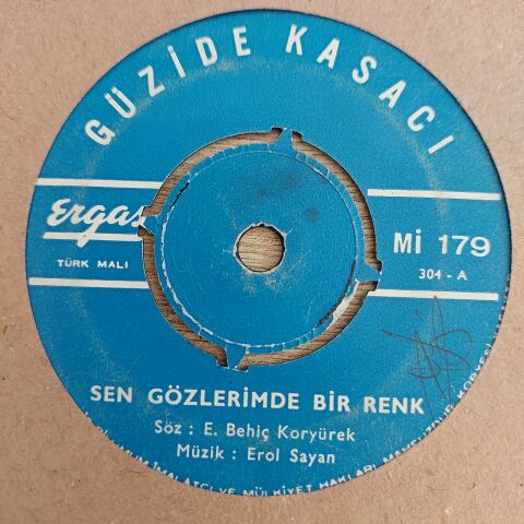 GÜZİDE KASACI - SEN GÖZLERİMDE BİR RENK  45LİK PLAK