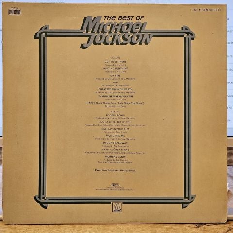 Michael Jackson – The Best Of Michael Jackson LP PLAK