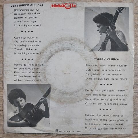 Selda Bağcan – Çemberimde Gül Oya / Toprak Olunca 45LİK PLAK