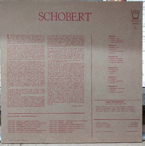 JOHANN SCHOBERT LP PLAK
