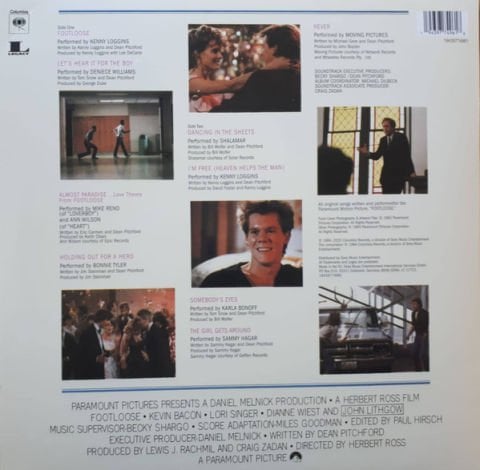 Various – Footloose (Original Motion Picture Soundtrack) LP PLAK